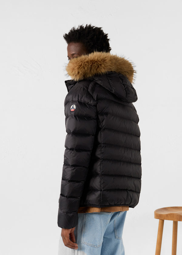 Jott Doudoune à Capuche Grand Froid Noir Prestige