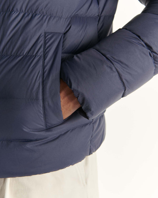 Jott Doudoune à Capuche Marine Jorge