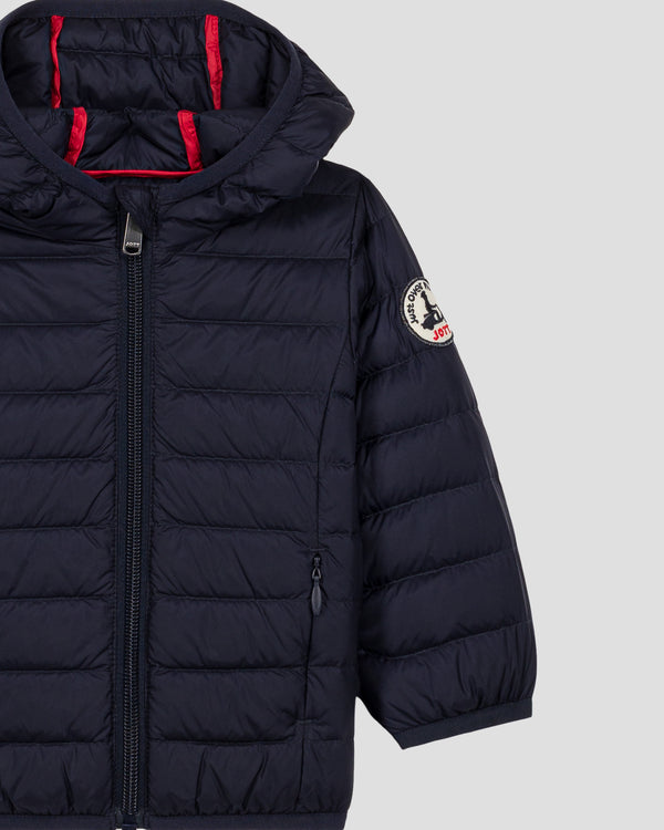 Jott Doudoune Bébé Sherpa à Oreilles Marine Mael