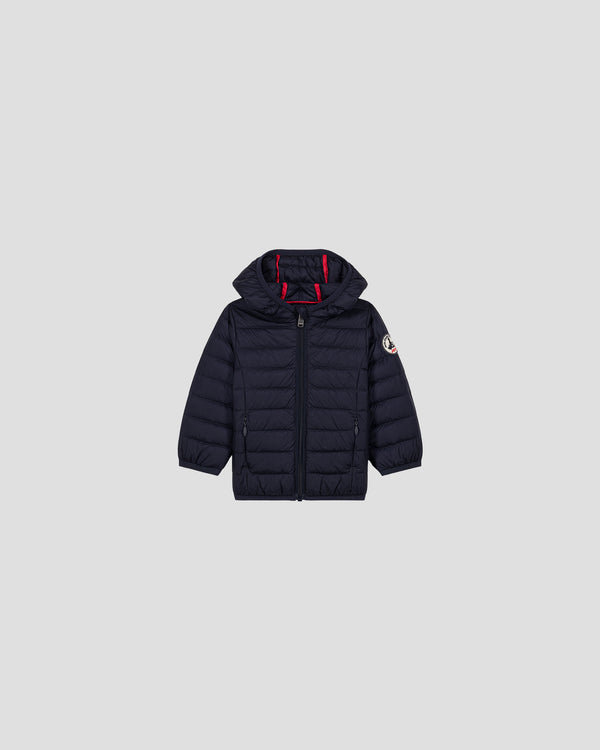 jott Doudoune bébé sherpa à oreilles Marine Mael