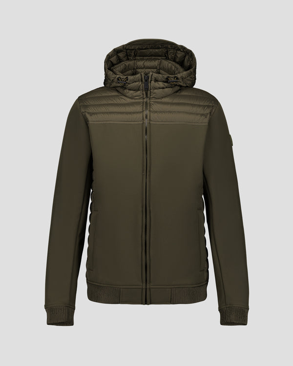 Jott Doudoune Bi-matière Softshell Army Paco 2.0
