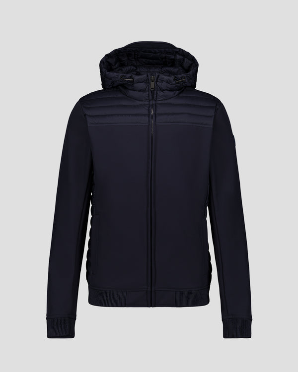 Jott Doudoune Bi-matière Softshell Marine Paco 2.0