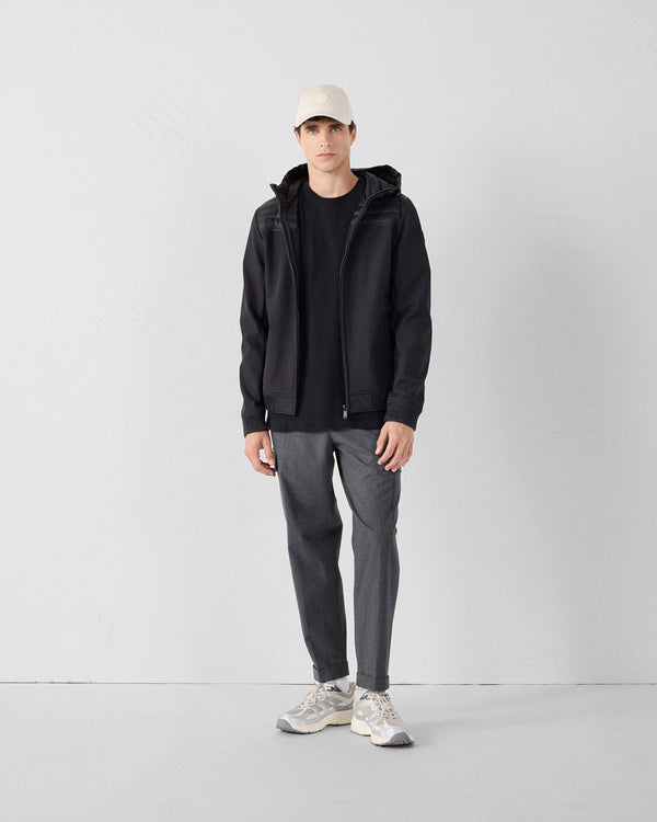 jott Doudoune bi-matière softshell Noir Paco 2.0