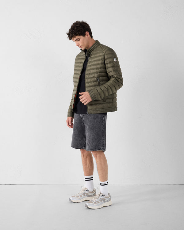 Jott Doudoune Col Biker Army Bastien