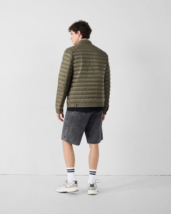 Jott Doudoune Col Biker Army Bastien