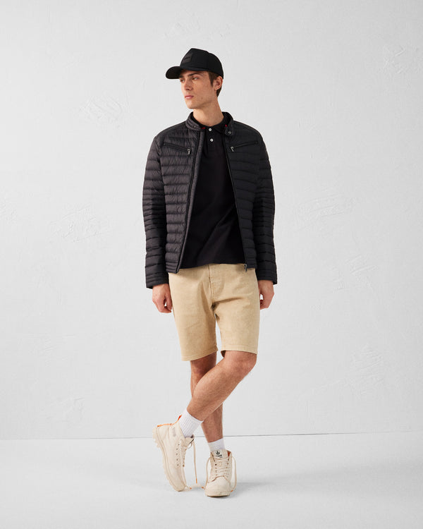 Jott Doudoune Coupe Motard Noir Alek