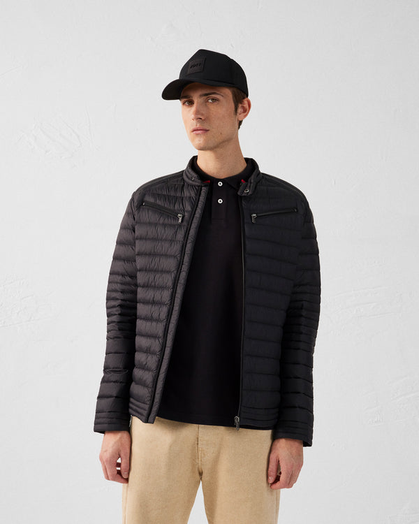 Jott Doudoune Coupe Motard Noir Alek