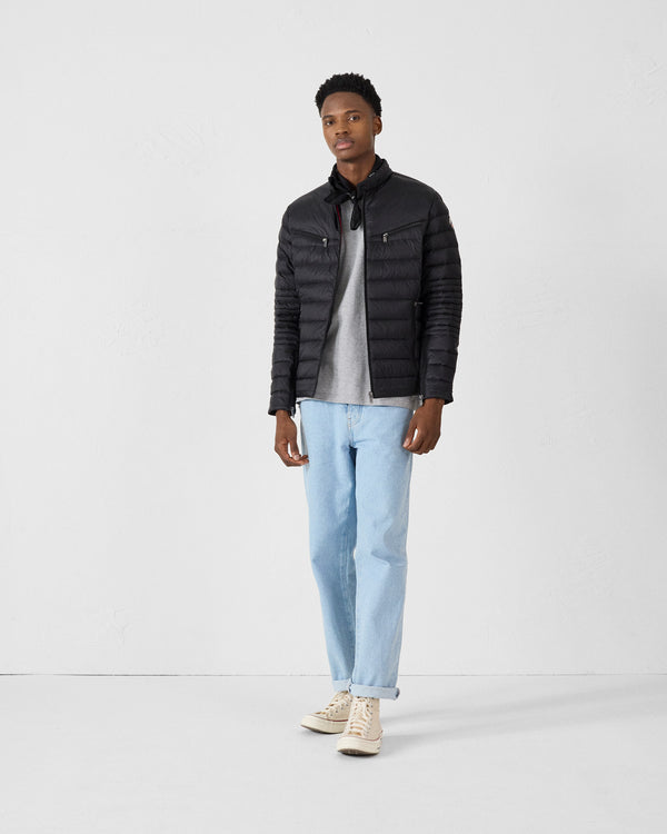 Jott Doudoune Coupe Motard Noir David