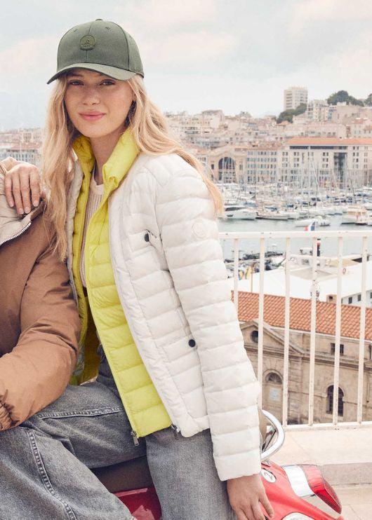 jott Doudoune de tailleur Naturel Ingrid