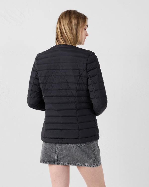 Jott Doudoune De Tailleur Noir Ingrid