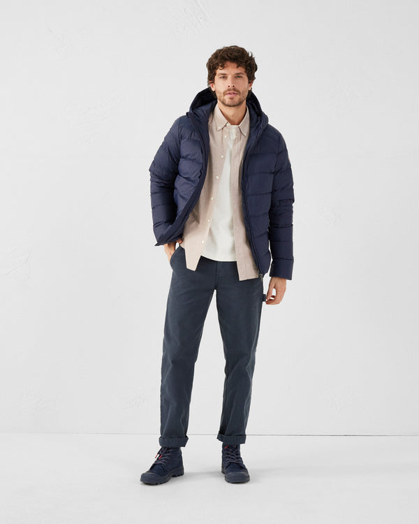 jott Doudoune droite à capuche Marine John