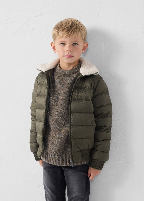 Jott Doudoune Enfant Aviateur Army Bass
