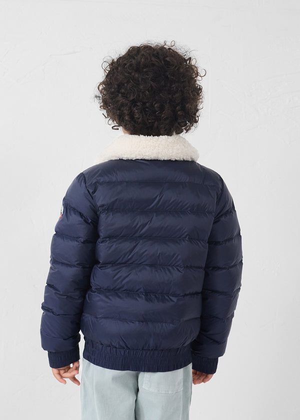 Jott Doudoune Enfant Aviateur Marine Bass