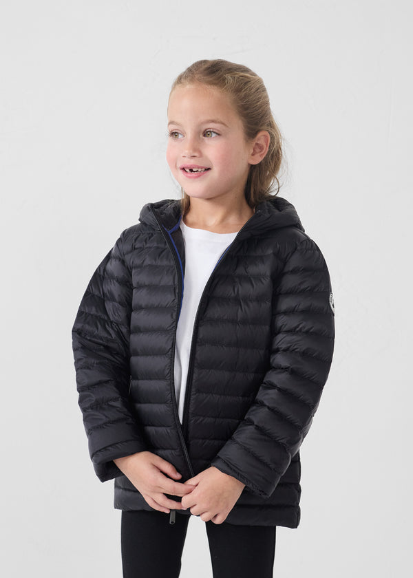 Jott Doudoune Enfant Mi-longue Noir Garance