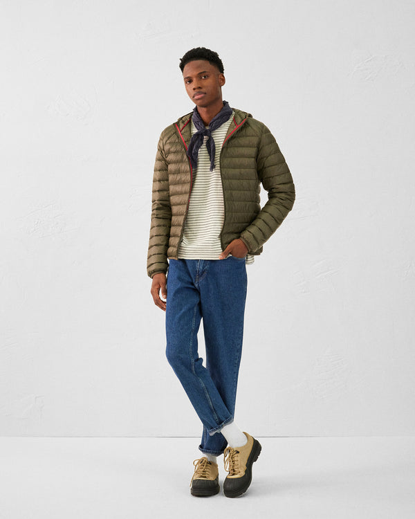 Jott Doudoune Légère à Capuche Army Nico