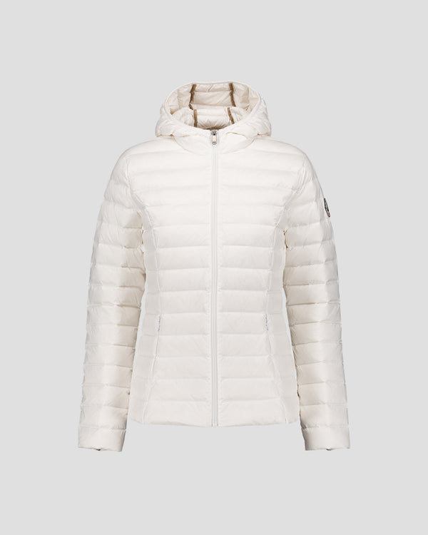 Jott Doudoune Légère à Capuche Blanc Cloe