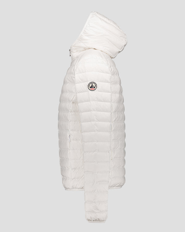 Jott Doudoune Légère à Capuche Blanc Nico