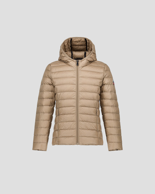Jott Doudoune Légère à Capuche Enfant Beige Carla