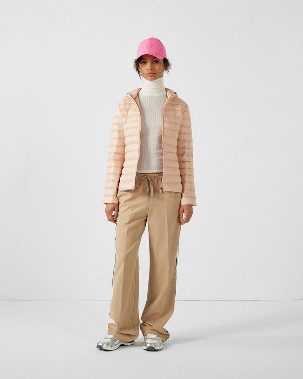 jott Doudoune légère à capuche Pêche clair Cloe