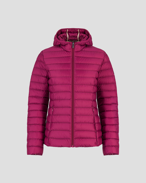 Jott Doudoune Légère à Capuche Prune Cloe