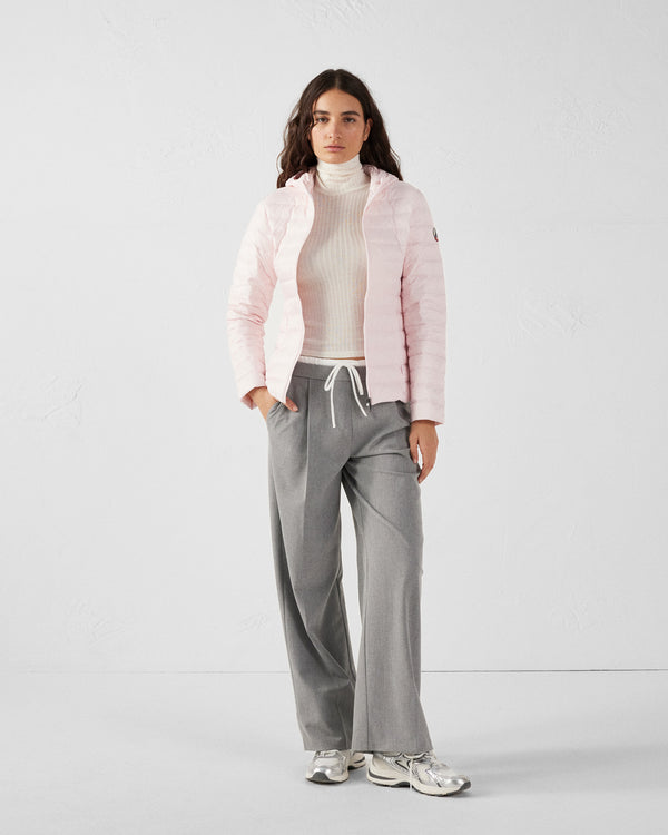 jott Doudoune légère à capuche Rose pétale Cloe