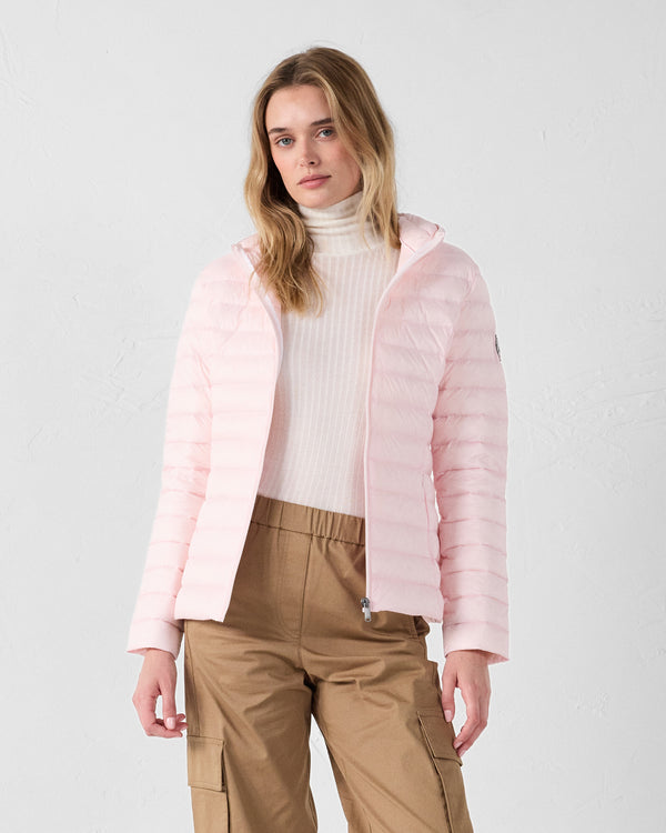 jott Doudoune légère à capuche Rose pétale Cloe