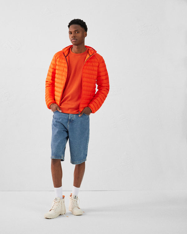 jott Doudoune légère à capuche Rouge feu Nico