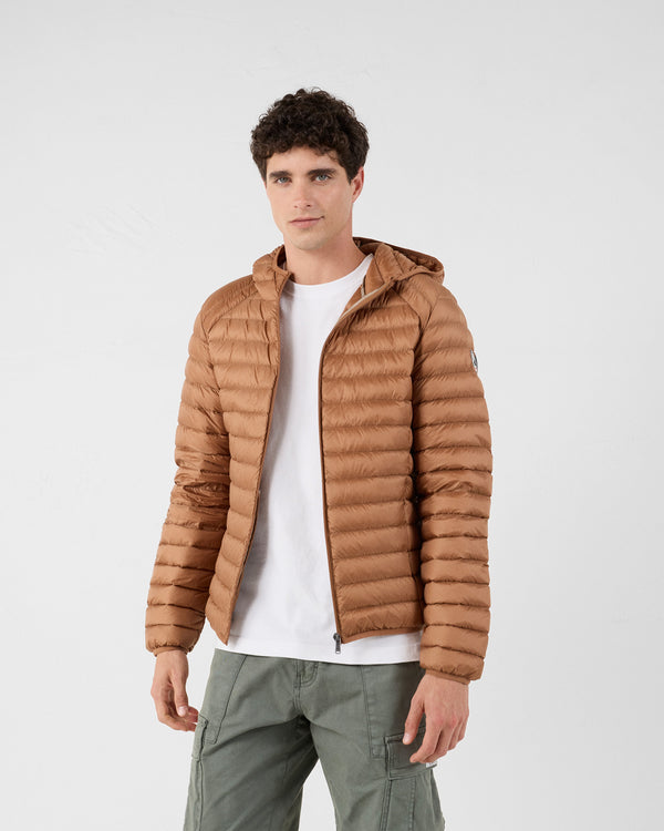 Jott Doudoune Légère à Capuche Sucre Roux Nico