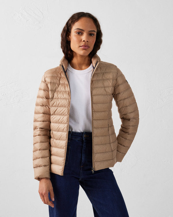 Jott Doudoune Légère Beige Cha
