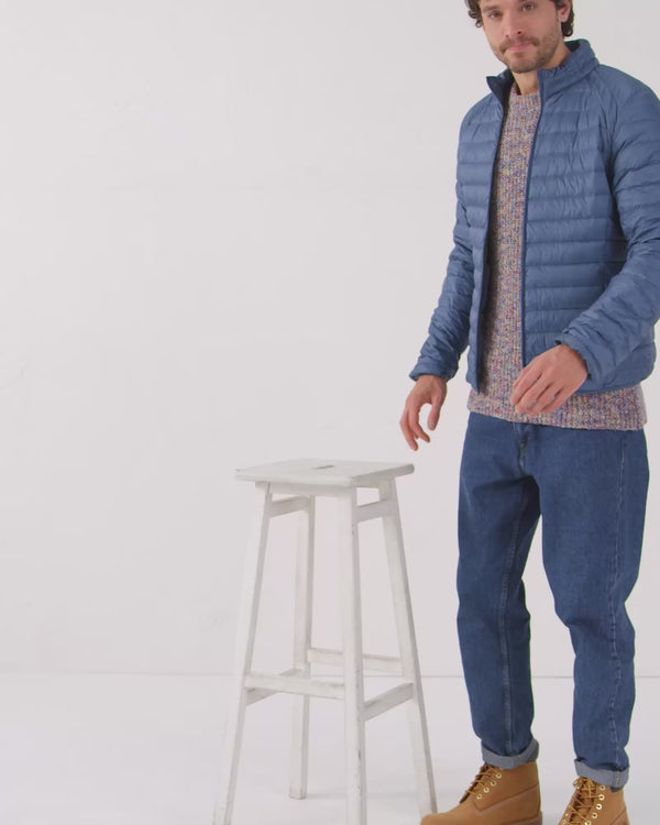 jott Doudoune légère Bleu jeans Mat