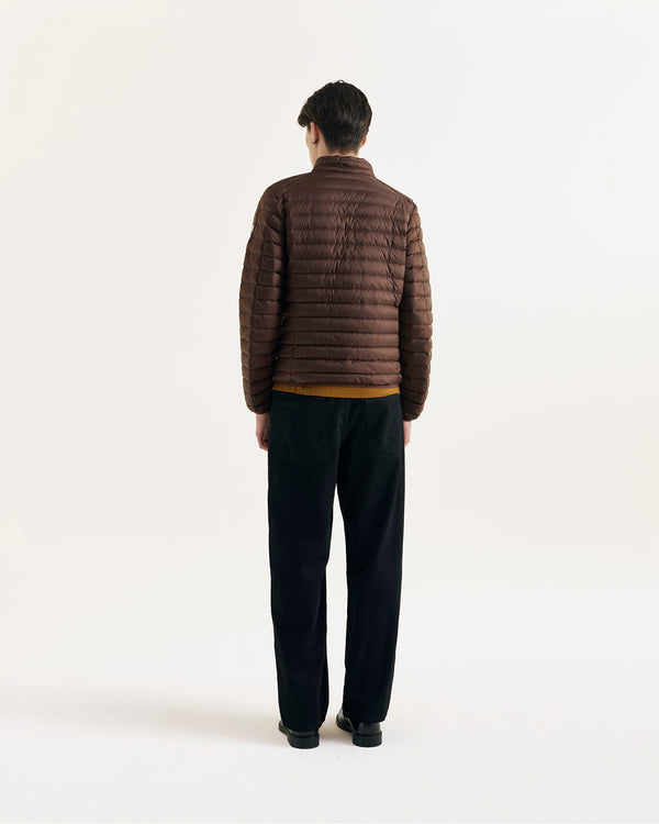 Jott Doudoune Légère Chocolat Mat