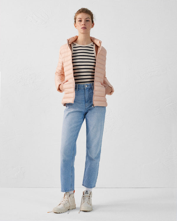 Jott Doudoune Légère Pêche Clair Cha