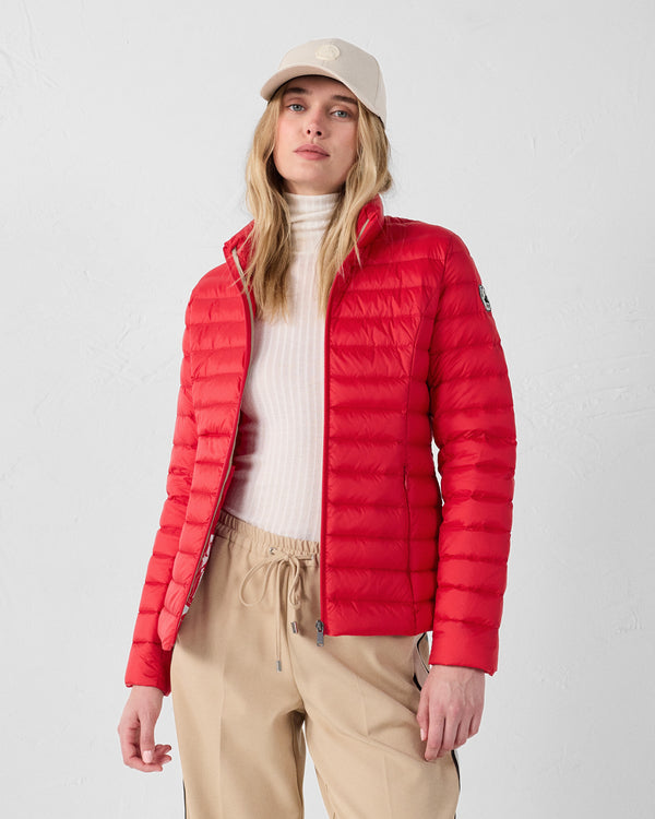 Jott Doudoune Légère Rouge Carmin Cha