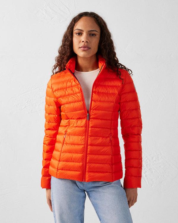 Jott Doudoune Légère Rouge Feu Cha