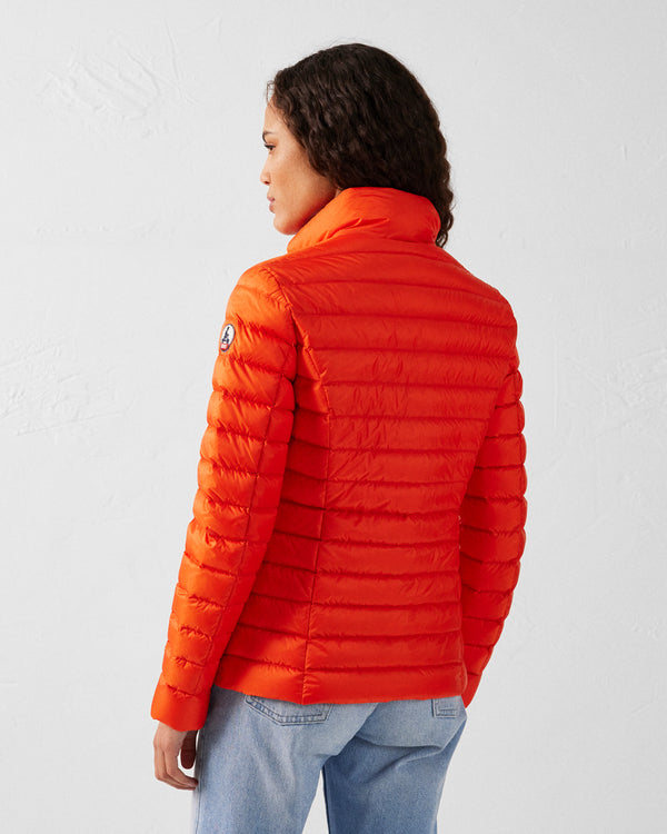 Jott Doudoune Légère Rouge Feu Cha