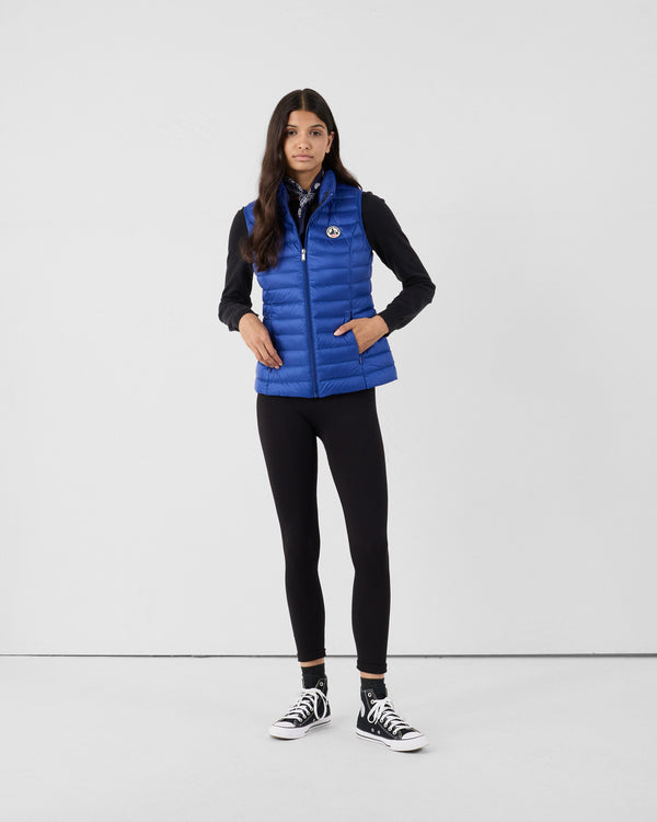 Jott Doudoune Légère Sans Manches Bleu Cobalt Seda