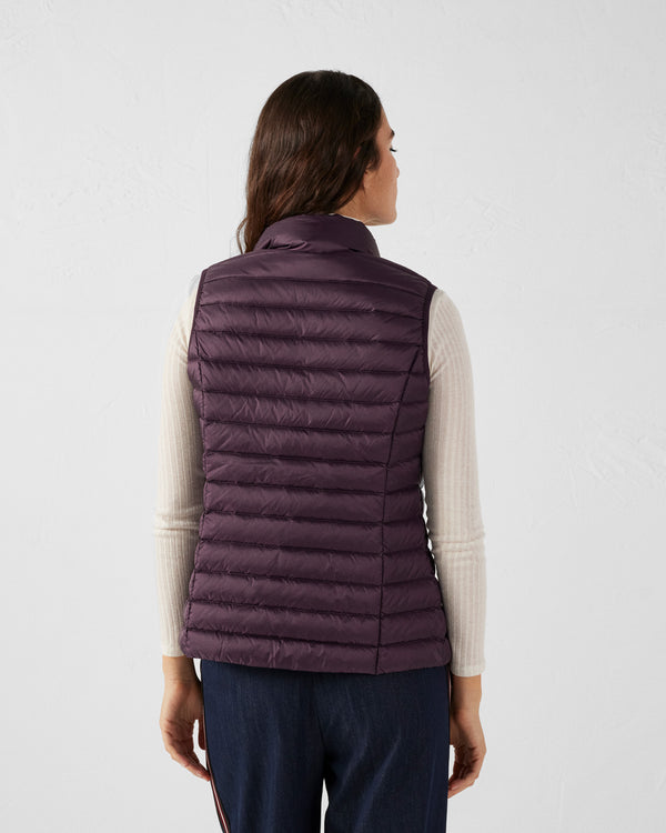 Jott Doudoune Légère Sans Manches Figue Seda