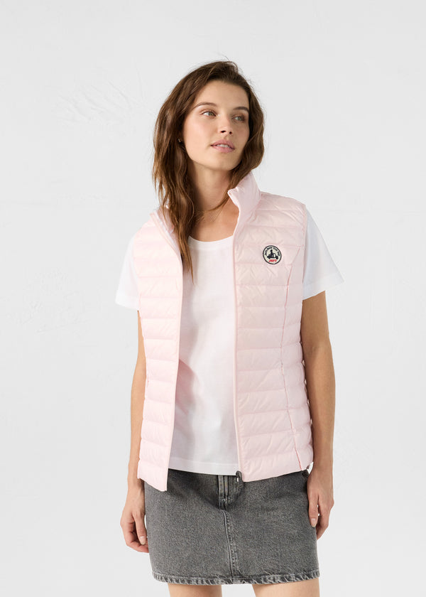 jott Doudoune légère sans manches Rose pétale Seda
