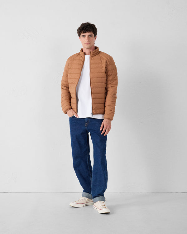 jott Doudoune légère stretch Sucre roux Aragon