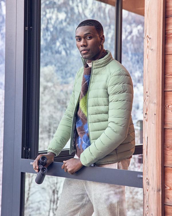 Jott Doudoune Légère Stretch Vert Minéral Aragon