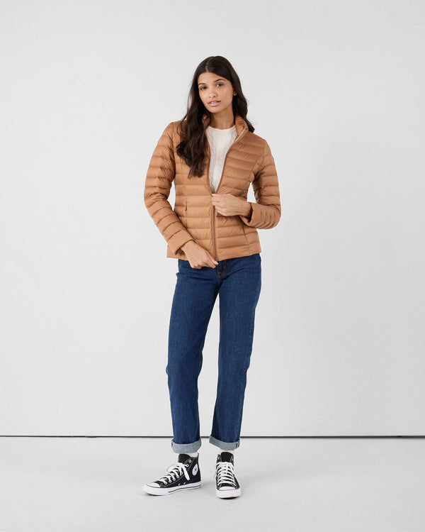 jott Doudoune légère Sucre roux Cha