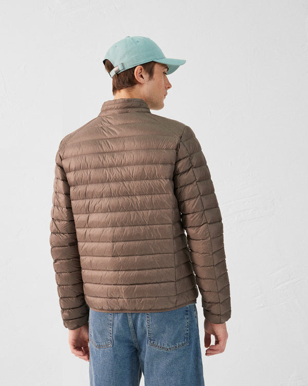 Jott Doudoune Légère Taupe Mat