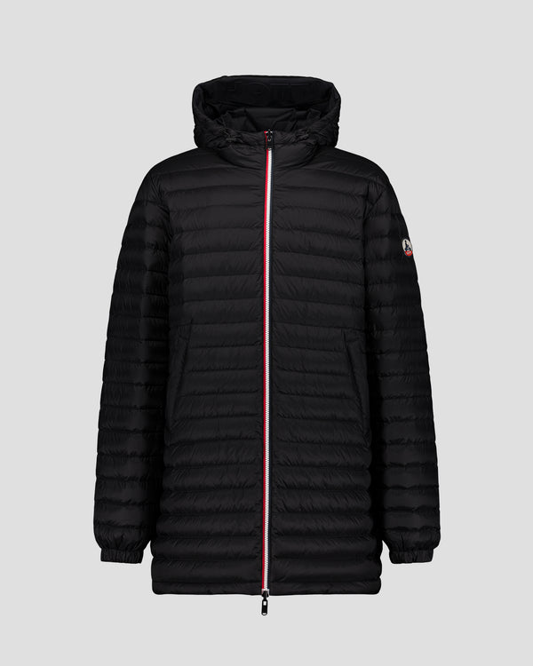 Jott Doudoune Longue Réversible Noir/noir Assen