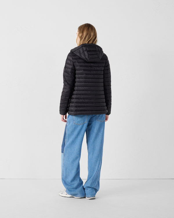 Jott Doudoune Mi-longue Noir Claudie