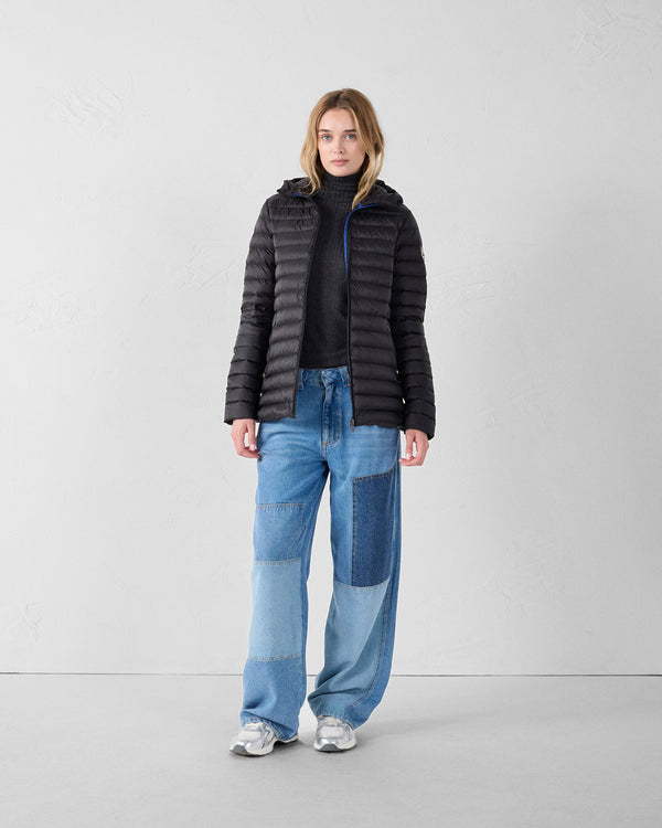 jott Doudoune mi-longue Noir Claudie