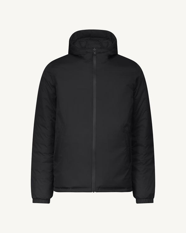 Jott Doudoune Réversible à Capuche Noir Bergen 2.0