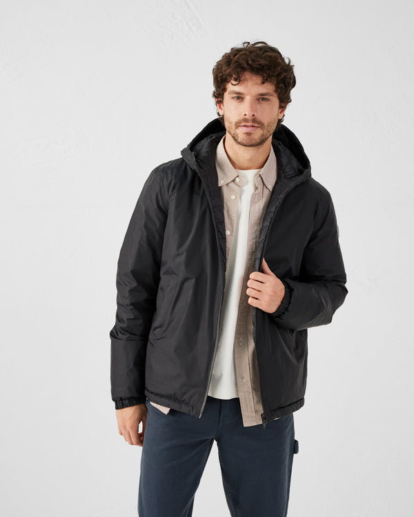 jott Doudoune réversible à capuche Noir Bergen 2.0