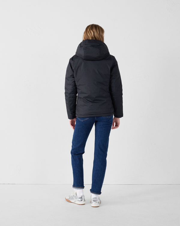 Jott Doudoune Réversible Noir/bleu Cobalt Bergame