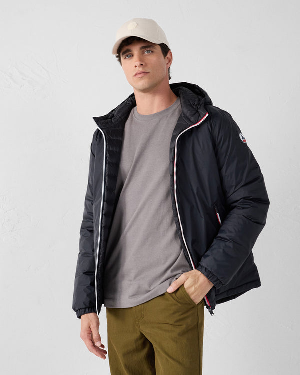 Jott Doudoune Réversible Noir/noir Brummen