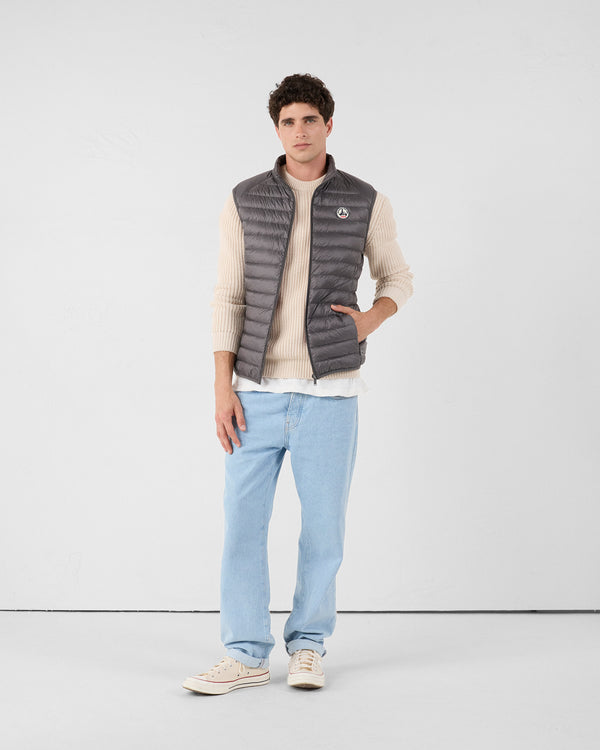 jott Doudoune sans manches Anthracite Tom